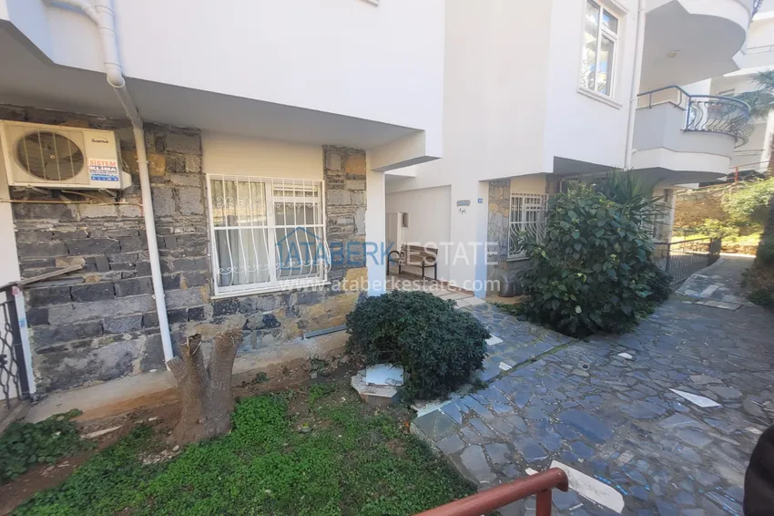 Apartament z jedną sypialnią pod klucz w przytulnym kompleksie w dzielnicy Alanya Tosmur 8 