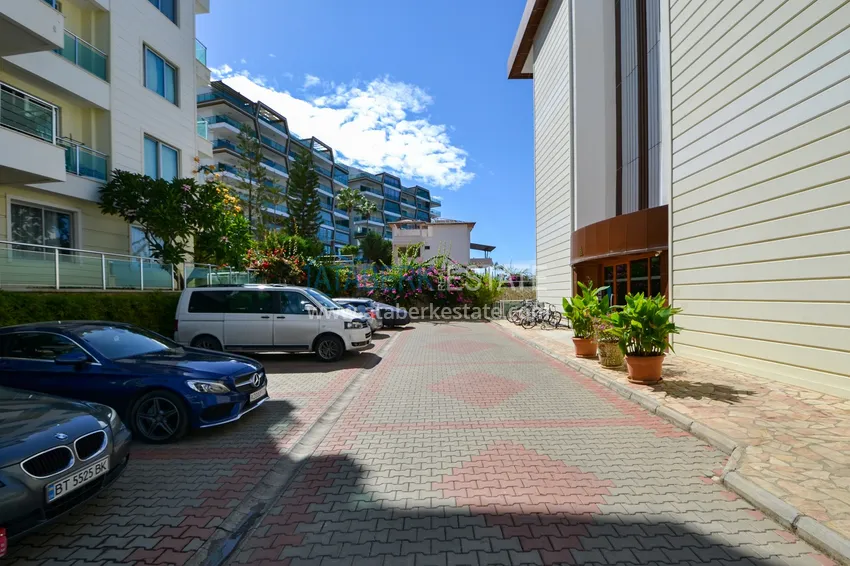 Umeblowany apartament z dwiema sypialniami i widokiem na morze w Kargicak, Alanya 8 
