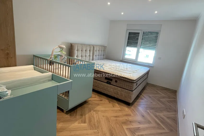 Kupuj  Elite 3+1 panoramiczny liniowy apartament z meblami w Tosmur, Alanya 8 