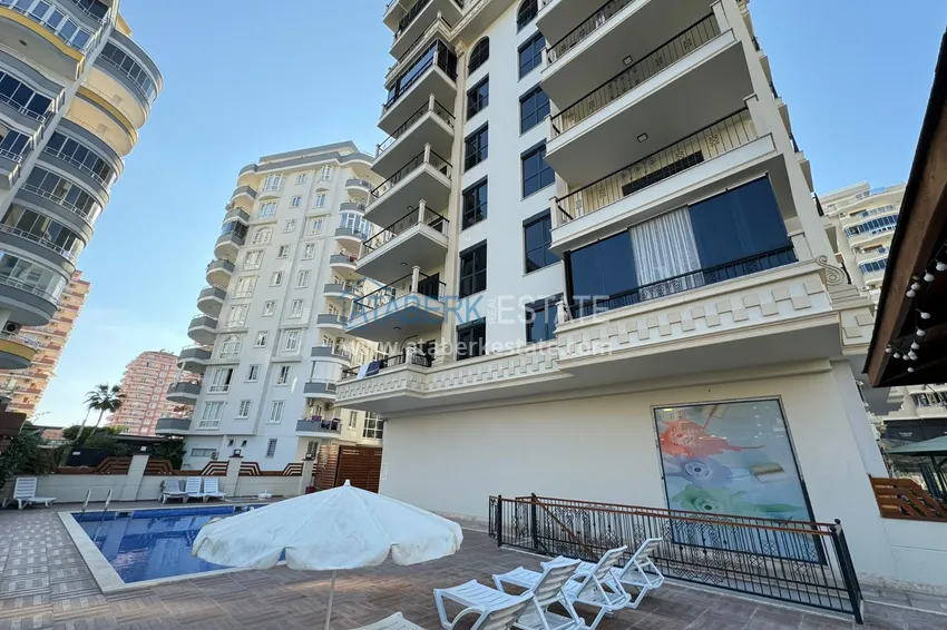 Apartament z 2 sypialniami w Mahmutlar z nowymi meblami i widokiem na góry 8 