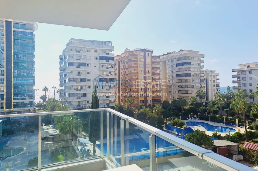Kupuj  Umeblowane studio z widokiem na morze w kompleksie przy plaży, dzielnica Mahmutlar — Alanya 7 