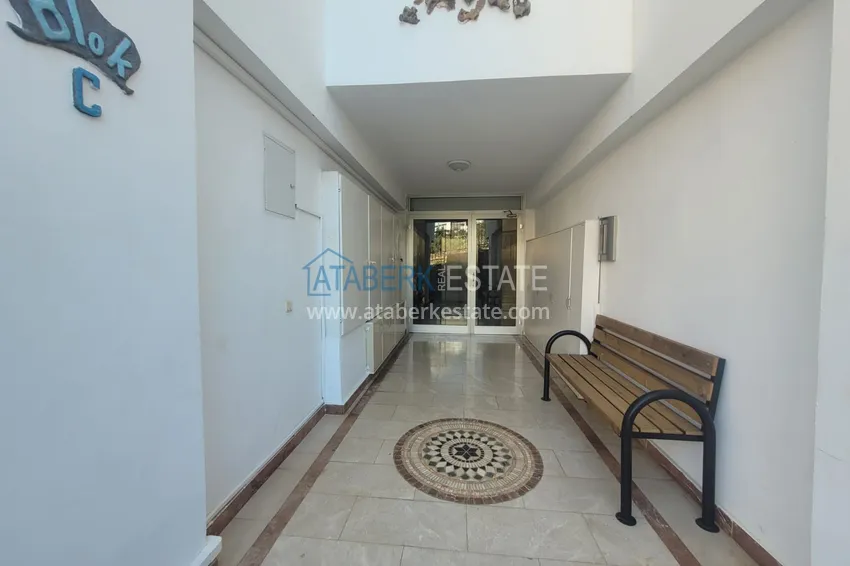 Apartament z jedną sypialnią pod klucz w przytulnym kompleksie w dzielnicy Alanya Tosmur 9 