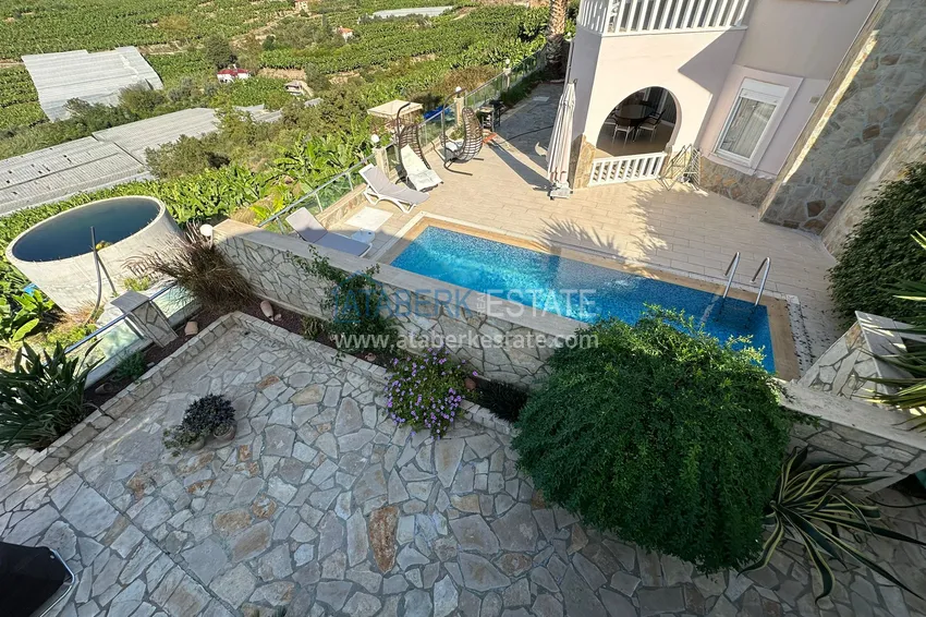 Kupuj  3+1 umeblowana willa w przytulnym kompleksie domków letniskowych — Alanya, dzielnica Kargicak 10 