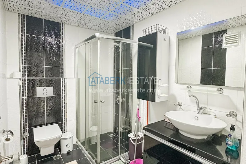 Kupuj Apartament 1+1 z meblami i widokiem na morze, dzielnica Kestel - Alanya 8