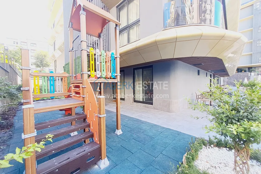 Apartament 1+1 od właściciela w centrum Alanyi, w pobliżu plaży Kleopatra — 350 metrów 9 
