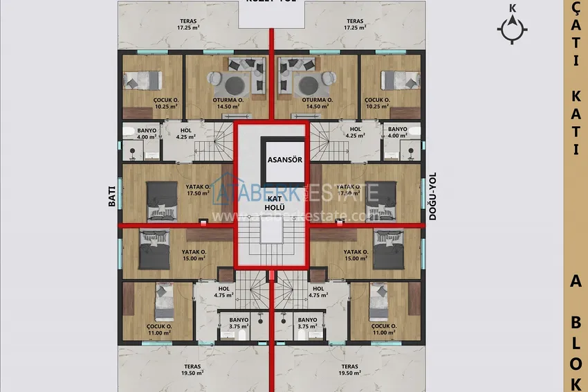 Kupuj taniej Apartamenty w Antalya — Centrum, w kompleksie w budowie 8 