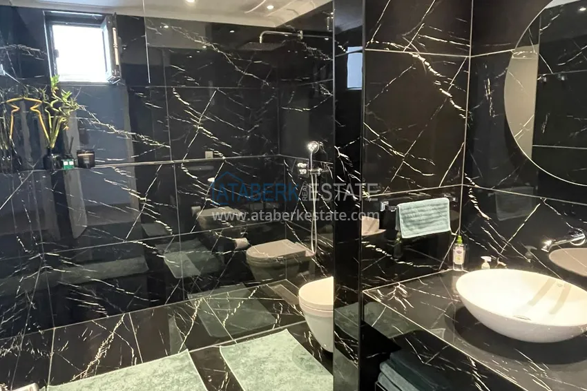 Kupuj  Elite 3+1 panoramiczny liniowy apartament z meblami w Tosmur, Alanya 10 
