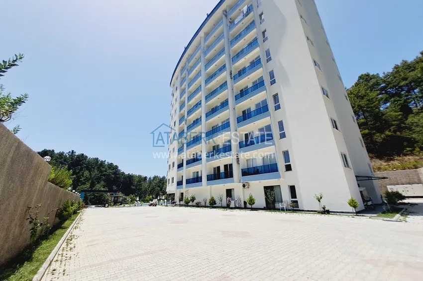 Świetna cena! Jednopokojowy apartament w Avsallar z pełnym wykończeniem  10 