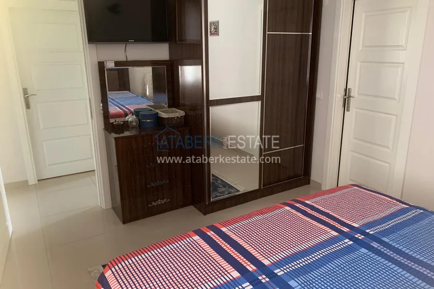 Kupuj  Nieruchomość na zezwolenie na pobyt! Umeblowany apartament 2+1 z widokiem na morze i góry, dzielnica Oba — Alanya 9 