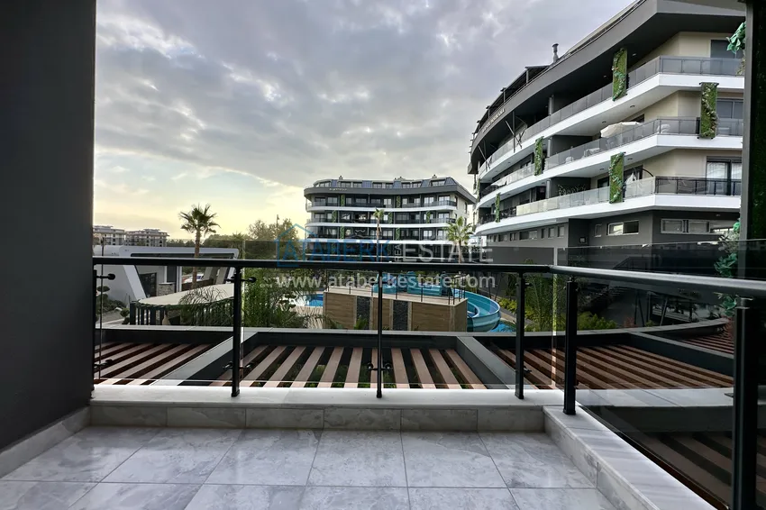 Kupuj  1+1 mieszkanie w nowym kompleksie mieszkalnym z bogatą infrastrukturą — dzielnica Oba, Alanya 10 