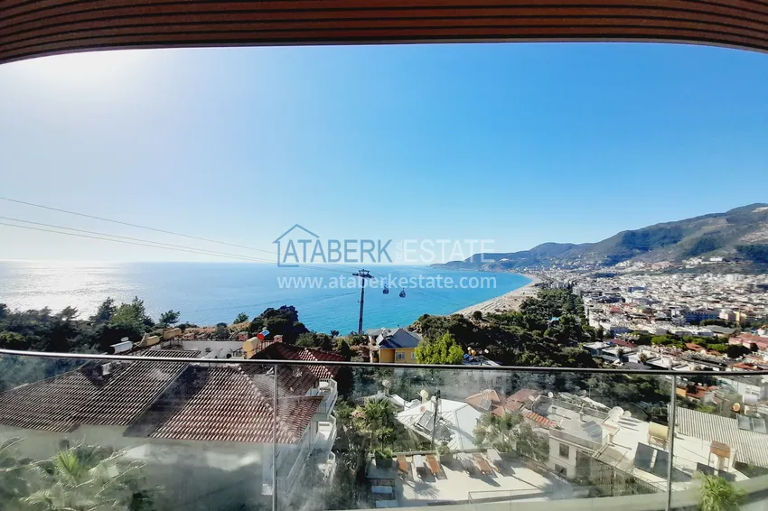 Kupuj  Apartament Loft 3+1 z panoramicznym widokiem od właściciela w zabytkowym sercu Alanyi 14 