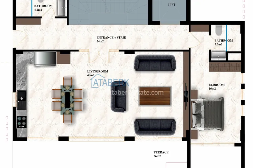 Kupuj taniej Ekskluzywny projekt elitarnego kompleksu domków letniskowych w dzielnicy Kargicak 1 