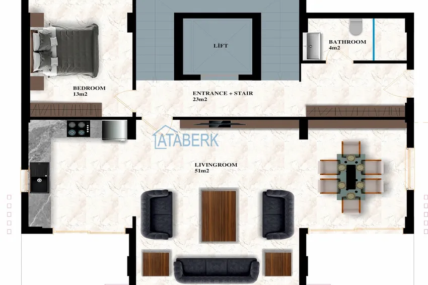 Kupuj taniej Ekskluzywny projekt elitarnego kompleksu domków letniskowych w dzielnicy Kargicak 4 