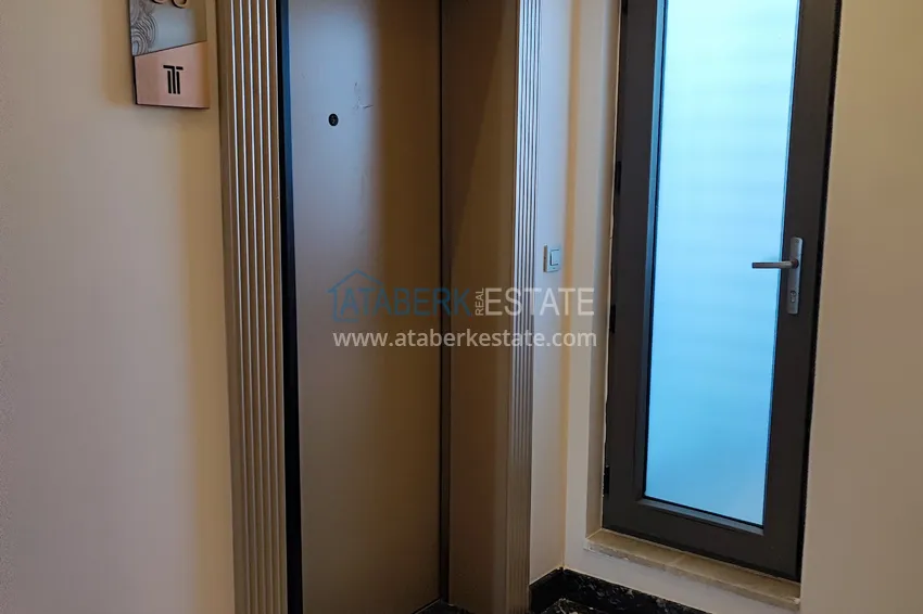 Kupuj  Apartament z dwiema sypialniami z meblami i panoramicznym widokiem na morze w kompleksie premium — Antalya, Kepez 1 