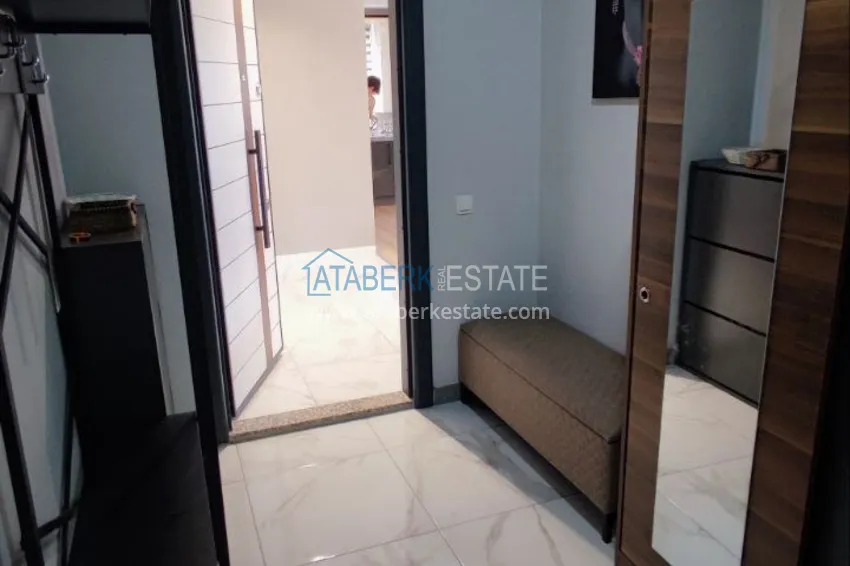 Kupuj  Liniowy czteropokojowy apartament z meblami w dzielnicy Teje, Mersin 1 