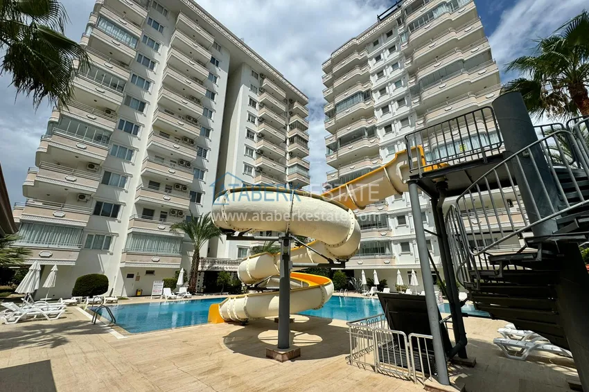 Apartament 2+1 z meblami i widokiem na morze, dzielnica Mahmutlar — Alanya 2 