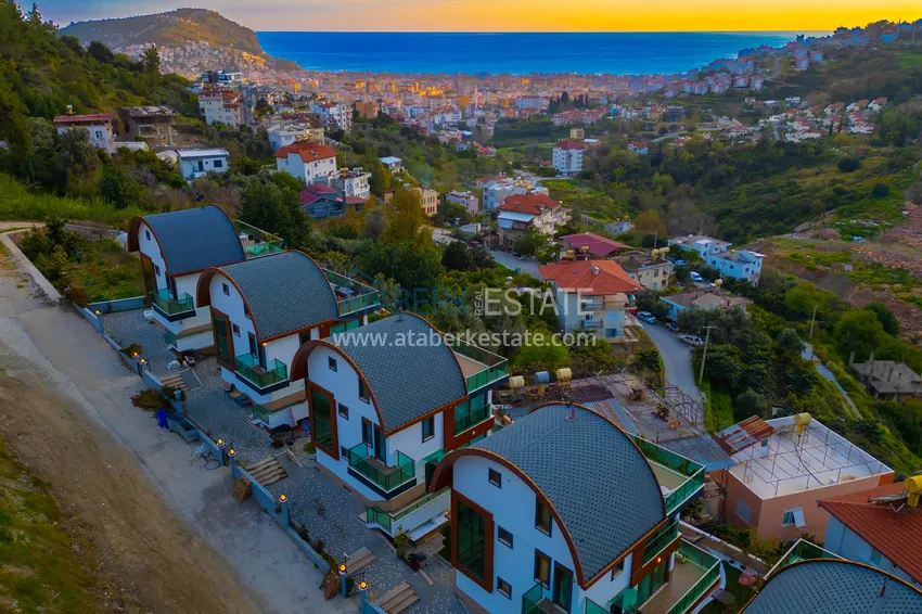 Wille pod klucz w Alanyi, odpowiednie do obywatelstwa i wynajęcia - Alanya, dzielnica Bektash 2 