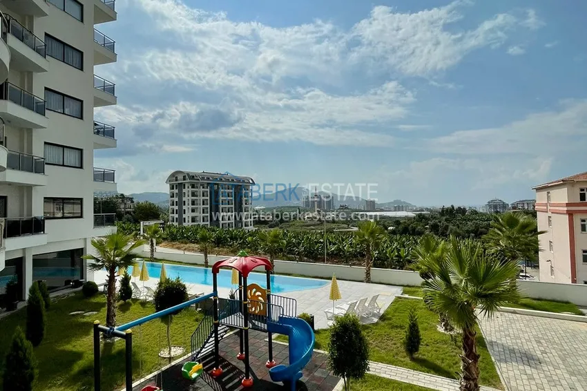Apartament 1+1 z meblami i widokiem na morze, dzielnica Mahmutlar — Alanya 10 