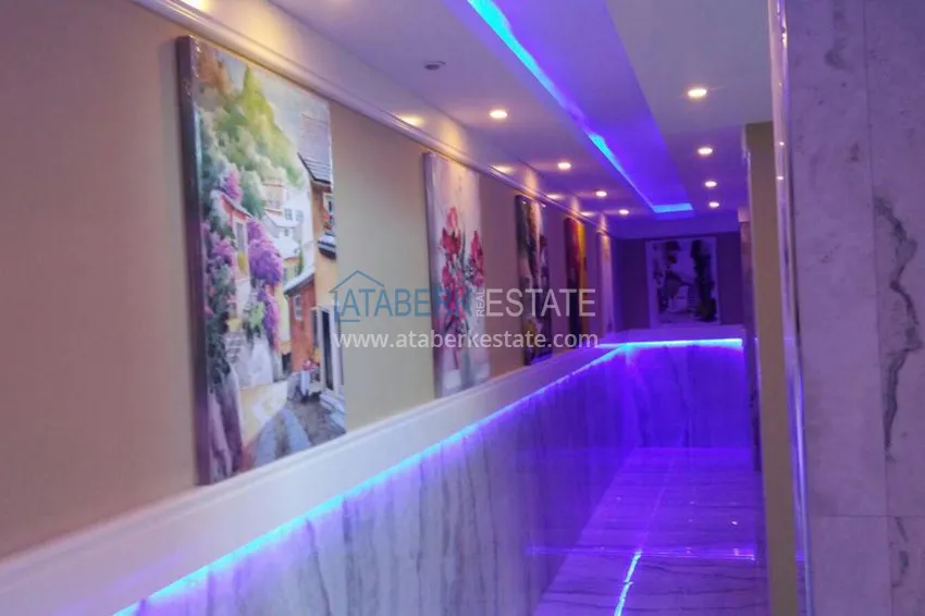 Apartament z dwiema sypialniami z meblami i oddzielnym apartamentem kuchennym w Mahmutlar 13 