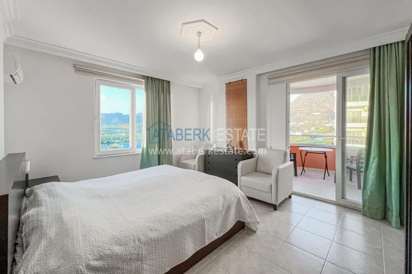 Kupuj  Apartament 2+1 z meblami, widokiem na góry i morze — Alanya, dzielnica Mahmutlar 11 