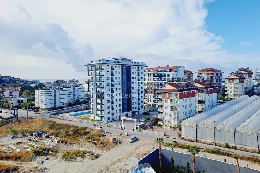 Kupuj  Nowe budynki w Alanyi! Apartament 1+1 z częściowym widokiem na morze, dzielnica Avsallar — Alanya 10 