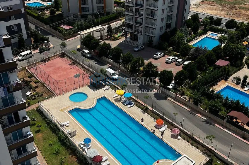 Kupuj  Umeblowany apartament z 2 sypialniami i panoramicznym widokiem na morze w dzielnicy Soli, Mersin 10 