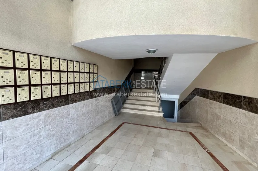 Trzypokojowy apartament pod klucz z widokiem na morze w dzielnicy Tosmur, Alanya 12 