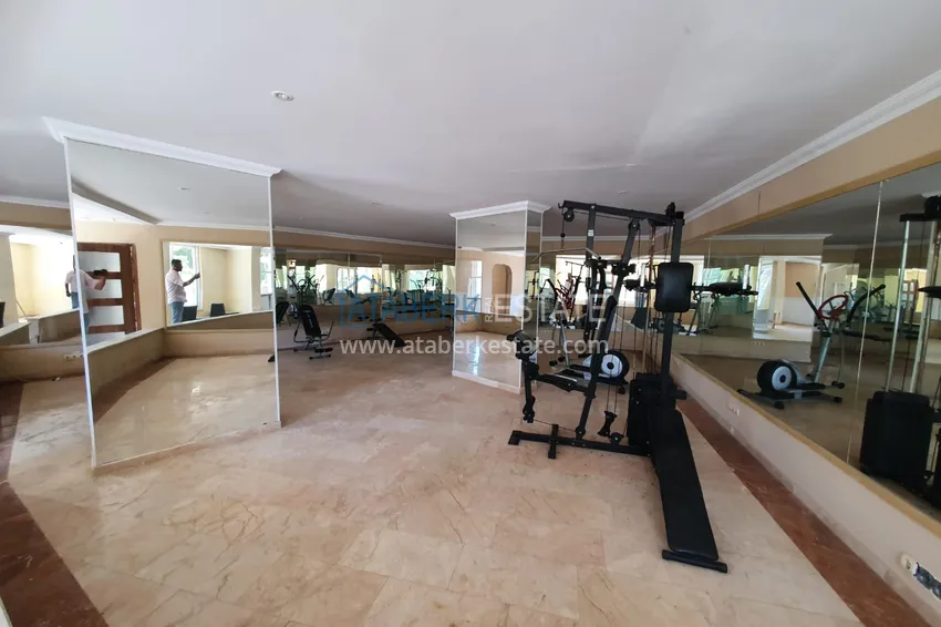 Umeblowany apartament 2+1 z otwartym widokiem na morze, dzielnica Tosmur — Alanya 11 