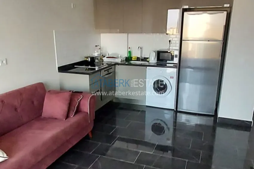 Kupuj  Apartament 1+1 z meblami i widokiem na morze w nowym kompleksie - dzielnica Mahmutlar, Alanya 11 
