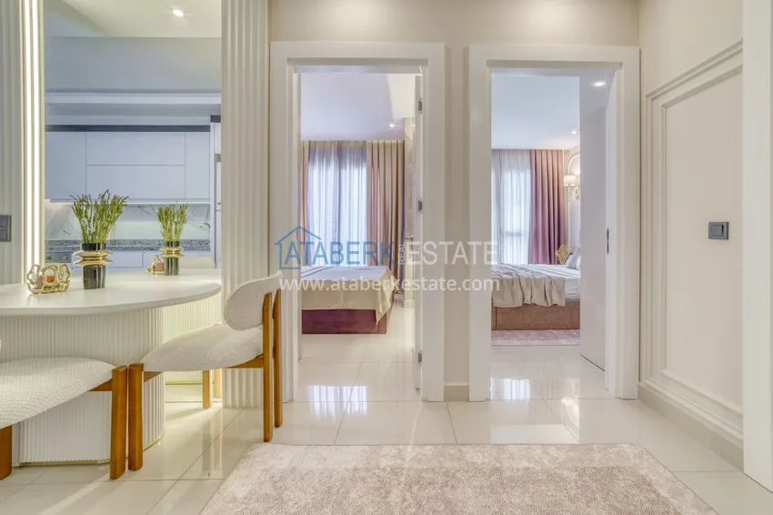 Kupuj  Apartament pod klucz z dwiema sypialniami w Mahmutlar w nowoczesnym kompleksie 11 
