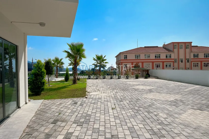 Apartament 1+1 z meblami i widokiem na morze, dzielnica Mahmutlar — Alanya 11 