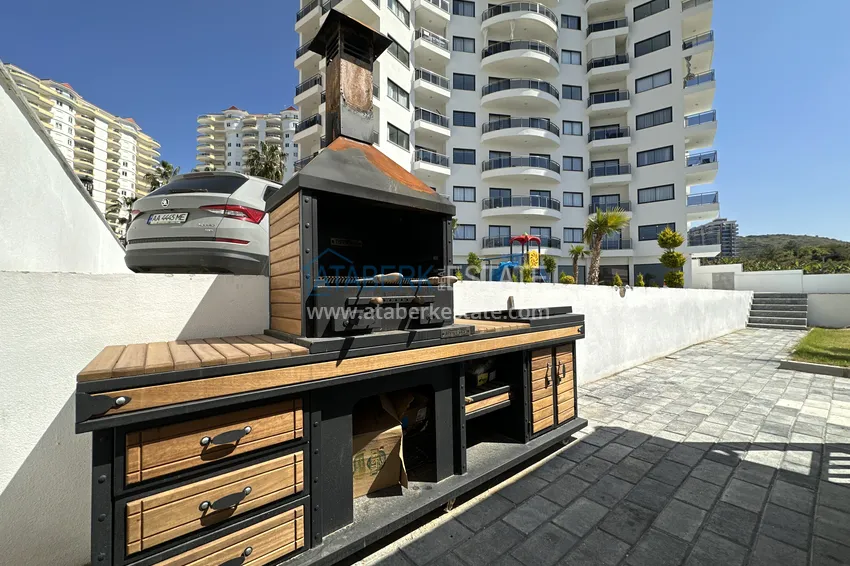 Apartament 1+1 z meblami i widokiem na morze, dzielnica Mahmutlar — Alanya 16 
