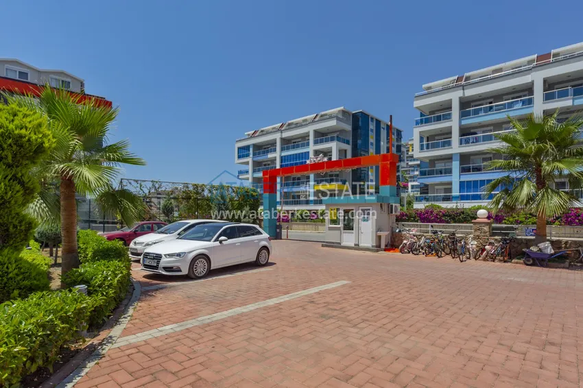 Dwupoziomowy penthouse z widokiem na morze w ultra-luksusowym kompleksie w dzielnicy Alanya Kestel 11 