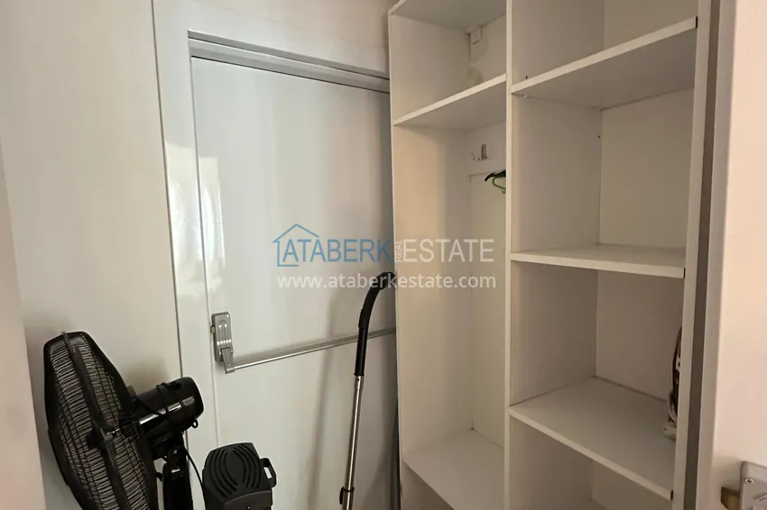 Kupuj  Stylowy penthouse z meblami i przeszklonym balkonem w dzielnicy Teje, Mersin 12 