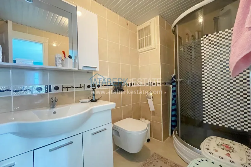 Kupuj  Trzypokojowy apartament pod klucz z widokiem na morze w dzielnicy Tosmur, Alanya 12 