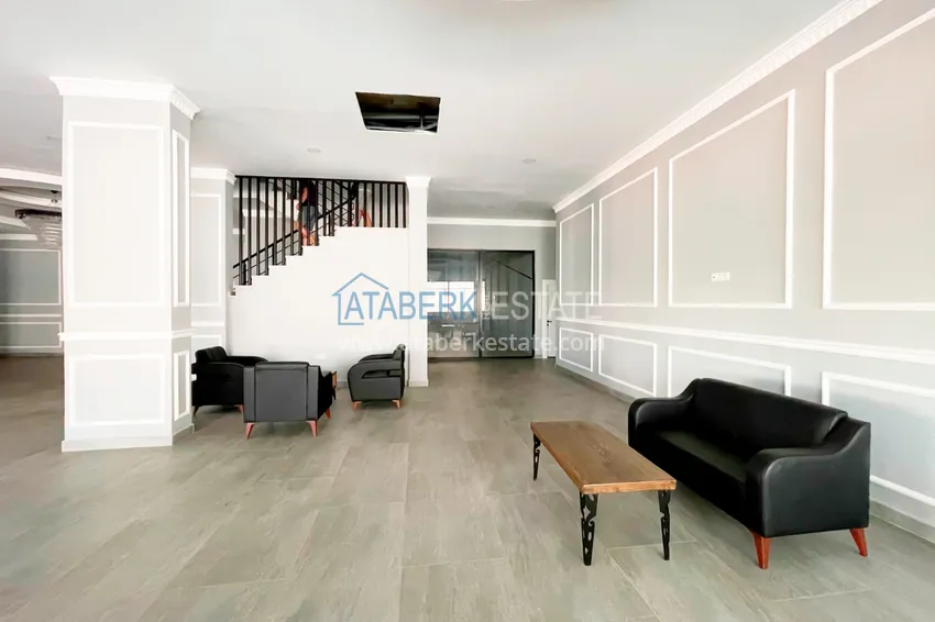 Apartament w Oba z wysokiej jakości wykończeniem i otwartymi widokami na góry  13 