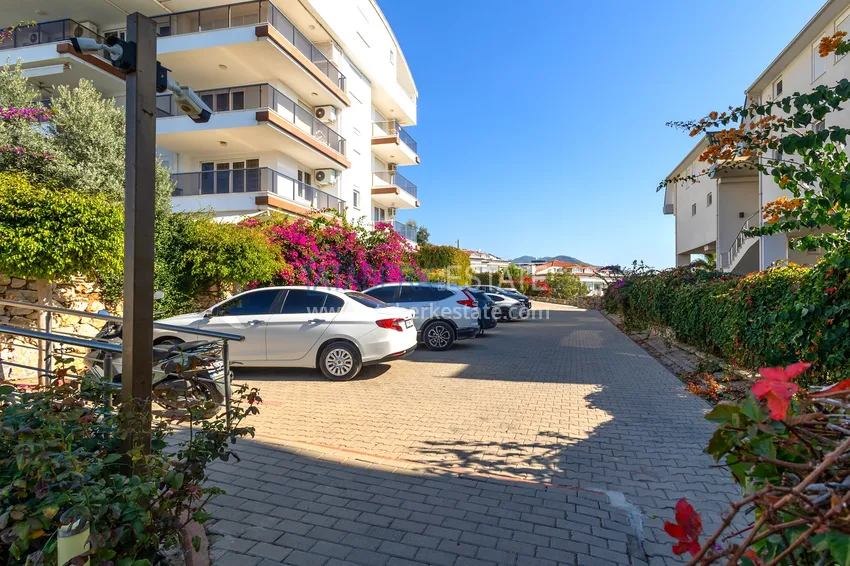 Apartament pod klucz z widokiem na morze w Alanyi, dzielnica Konakli — 250 metrów od morza 12 