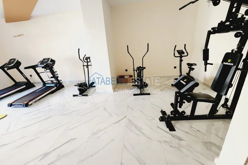 Penthouse z luksusowymi meblami w nowoczesnym kompleksie — Alanya, dzielnica Mahmutlar 13 