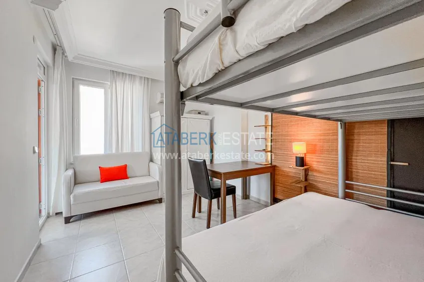 Kupuj  Apartament 2+1 z meblami, widokiem na góry i morze — Alanya, dzielnica Mahmutlar 14 