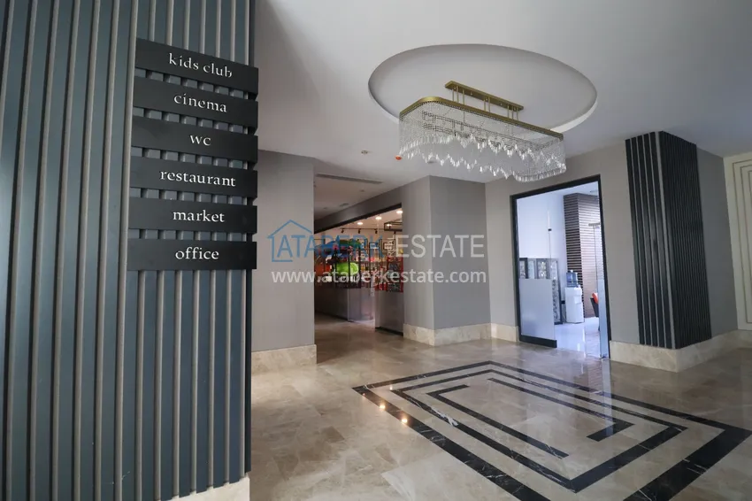 Umeblowany apartament z jedną sypialnią w kompleksie z infrastrukturą hotelową, dzielnica Mahmutlar — Alanya  18 
