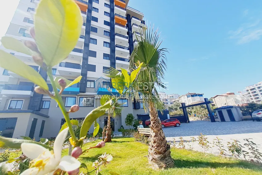 Jednopokojowy apartament z widokiem na morze w nowym kompleksie — Alanya, dzielnica Avsallar 13 