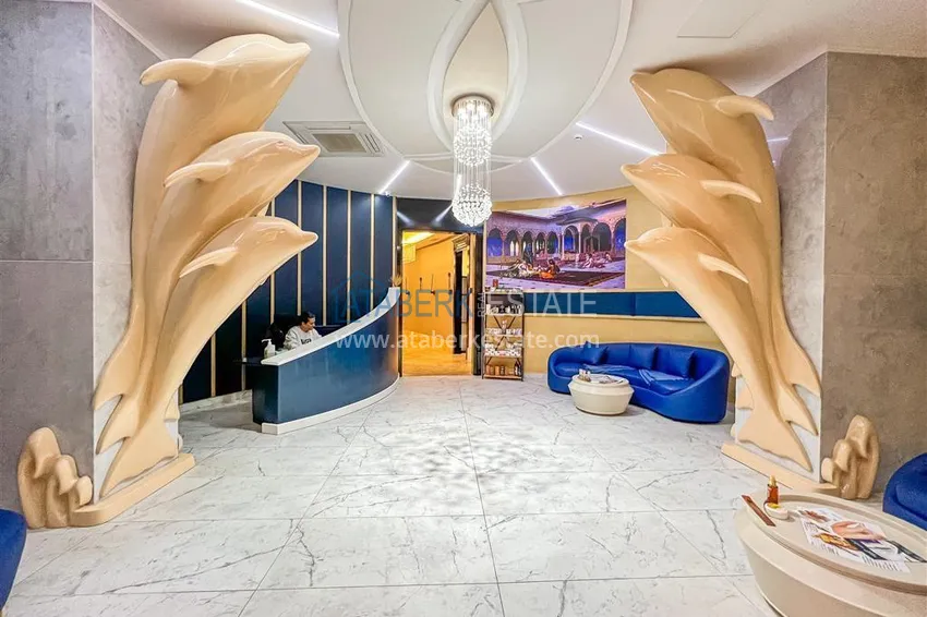 Umeblowany apartament z jedną sypialnią w kompleksie z infrastrukturą hotelową, dzielnica Mahmutlar — Alanya  19 