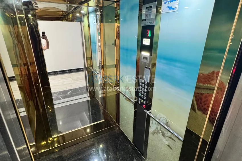 Apartament pod klucz z dwiema sypialniami i widokiem na morze w Mersin - Tomyuk 14 