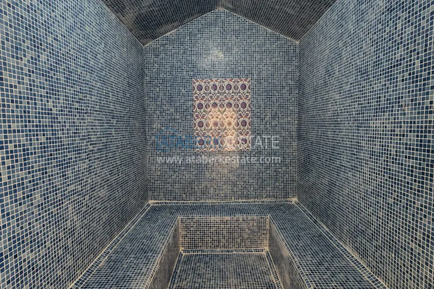 Penthouse z luksusowymi meblami w nowoczesnym kompleksie — Alanya, dzielnica Mahmutlar 15 