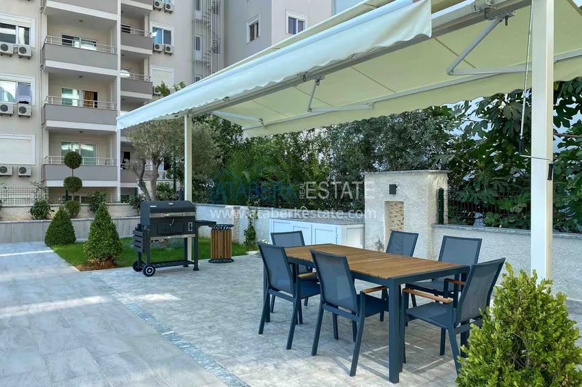 Umeblowany apartament 2+1 z widokiem na morze i góry, dzielnica Mahmutlar — Alanya 14 