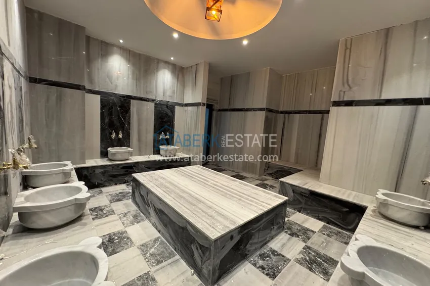Jednopokojowy apartament 75 m2 z widokiem na morze w Mersin, Arpaçbakhshish 17 