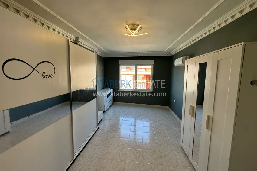 Kupuj  Apartament w Mahmutlar częściowo umeblowany z przeszklonym balkonem i widokiem na morze 17 