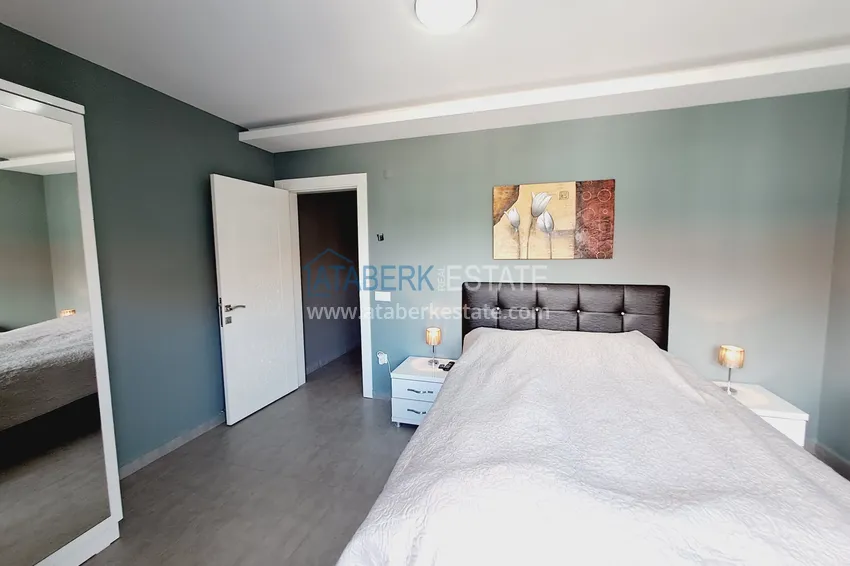 Kupuj  Nieruchomość na zezwolenie na pobyt - Dwupoziomowy penthouse z meblami w Alanyi, dzielnica Oba 18 