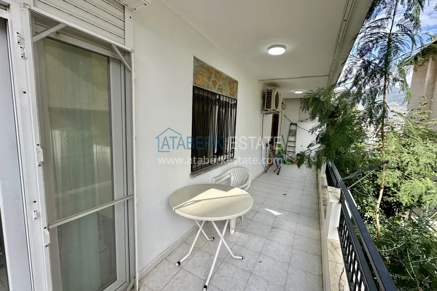 Kupuj  Apartament 1+1 z meblami, widokiem na morze i przystań w dzielnicy Alanya — Kale 10 