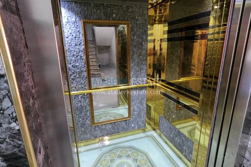 Penthouse z luksusowymi meblami w nowoczesnym kompleksie — Alanya, dzielnica Mahmutlar 17 
